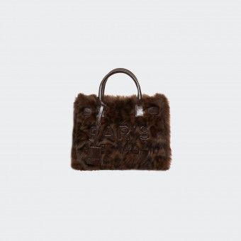 Mini sac  main Leopard Fur Rue Madam