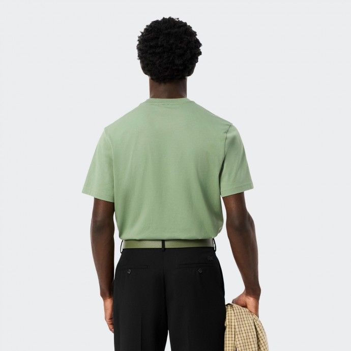 Camiseta de algodón con el logotipo de Lacoste