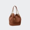 Bolso de hombro grande de ante Lillie de Michael Kors