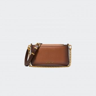 Michael Kors Bryant Petit sac bandoulire en cuir poli