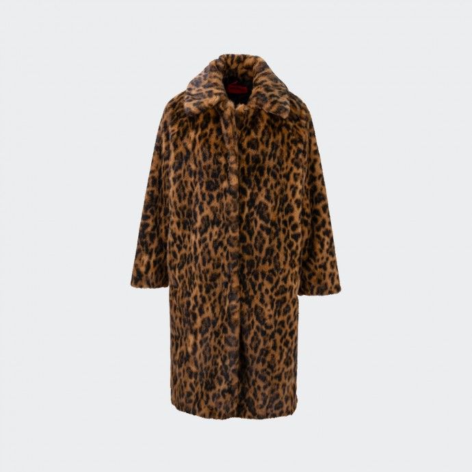 Manteau en peau synthtique Hugo