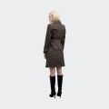 Casaco Trench Coat com Padro Leopardo Goa Goa