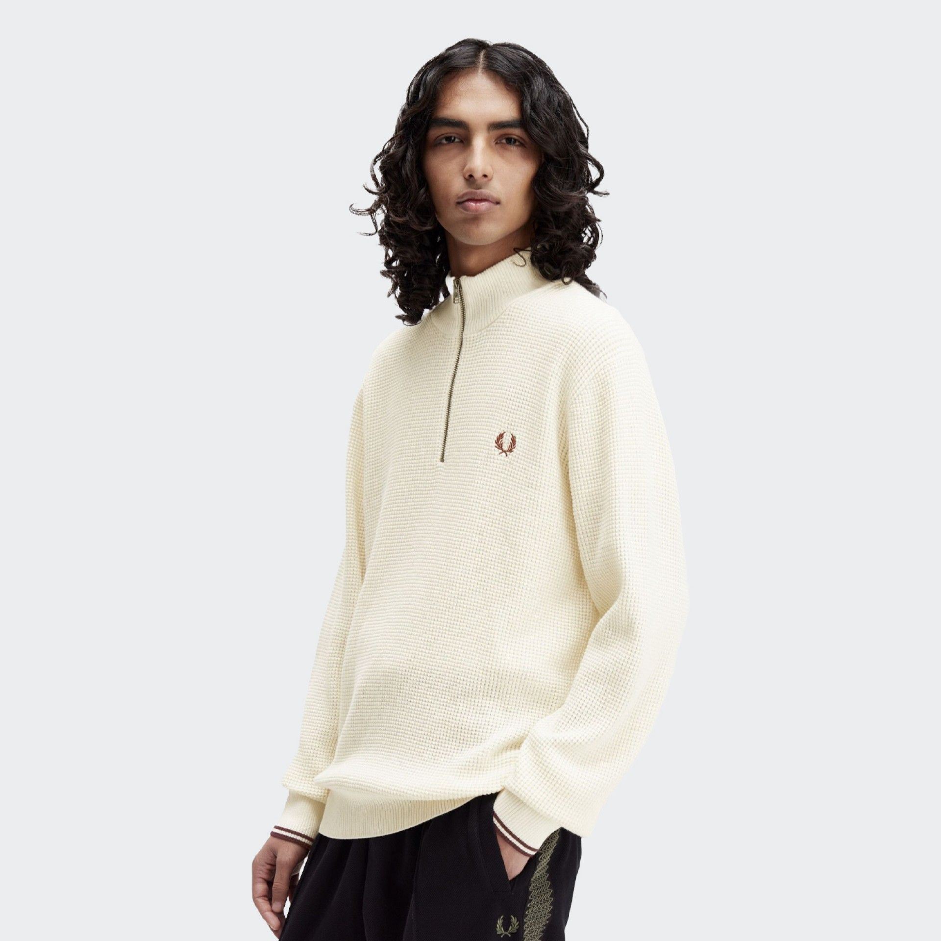 Suéter de punto Fred Perry