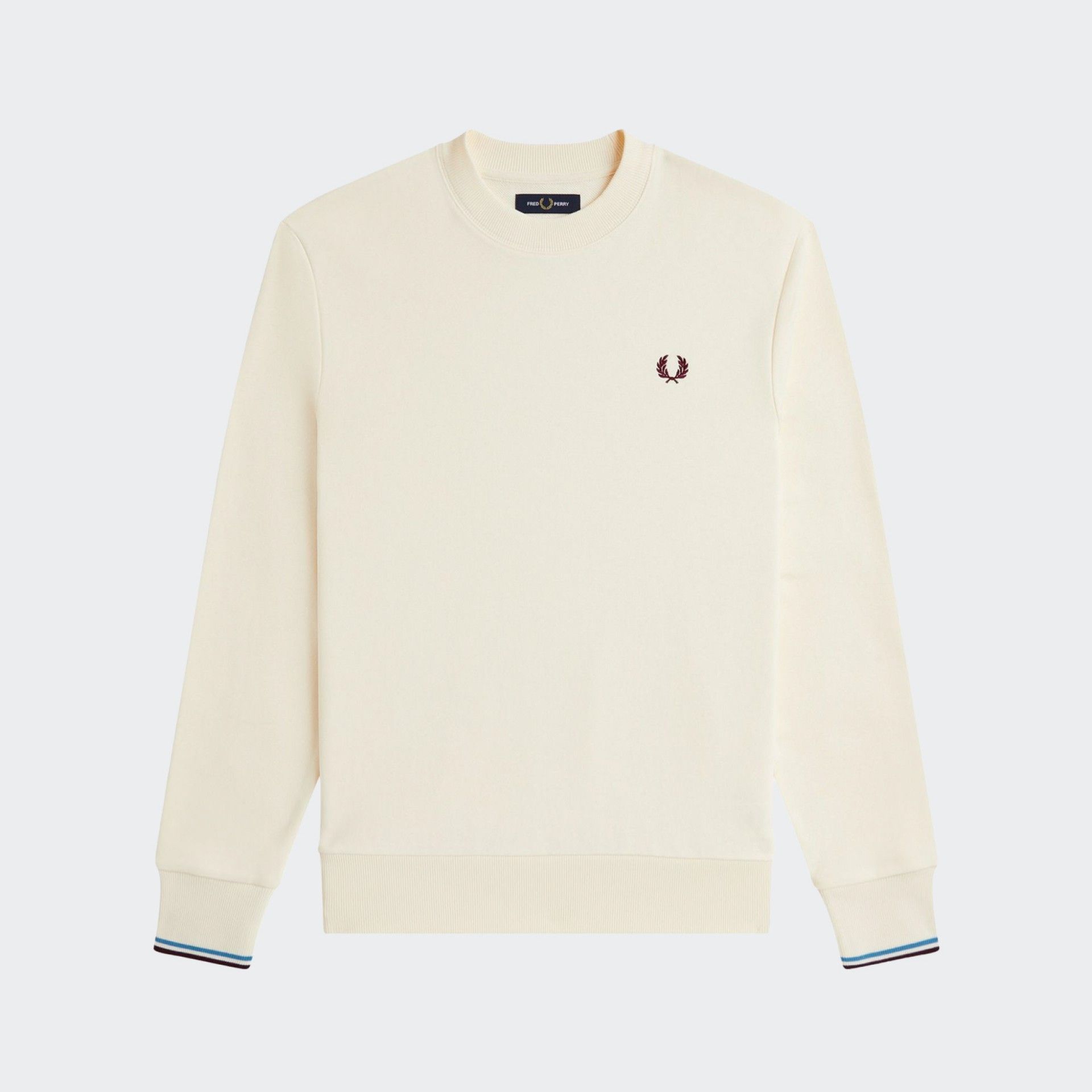 Chemise à col rond Fred Perry