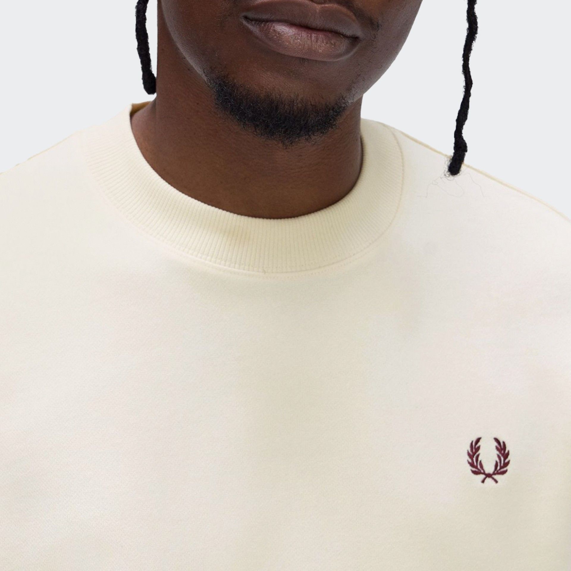 Chemise à col rond Fred Perry