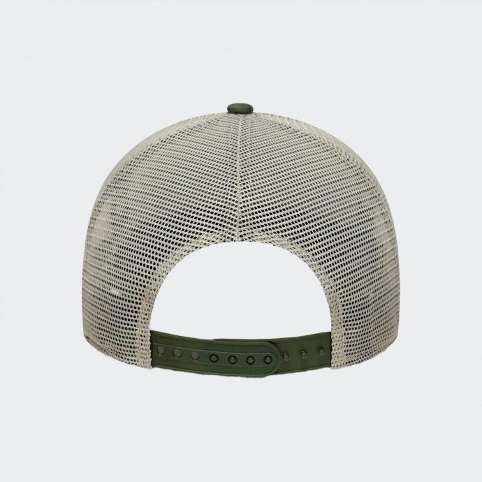 Gorra New Era con parche ovalado y camuflaje