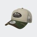 Gorra New Era con parche ovalado y camuflaje