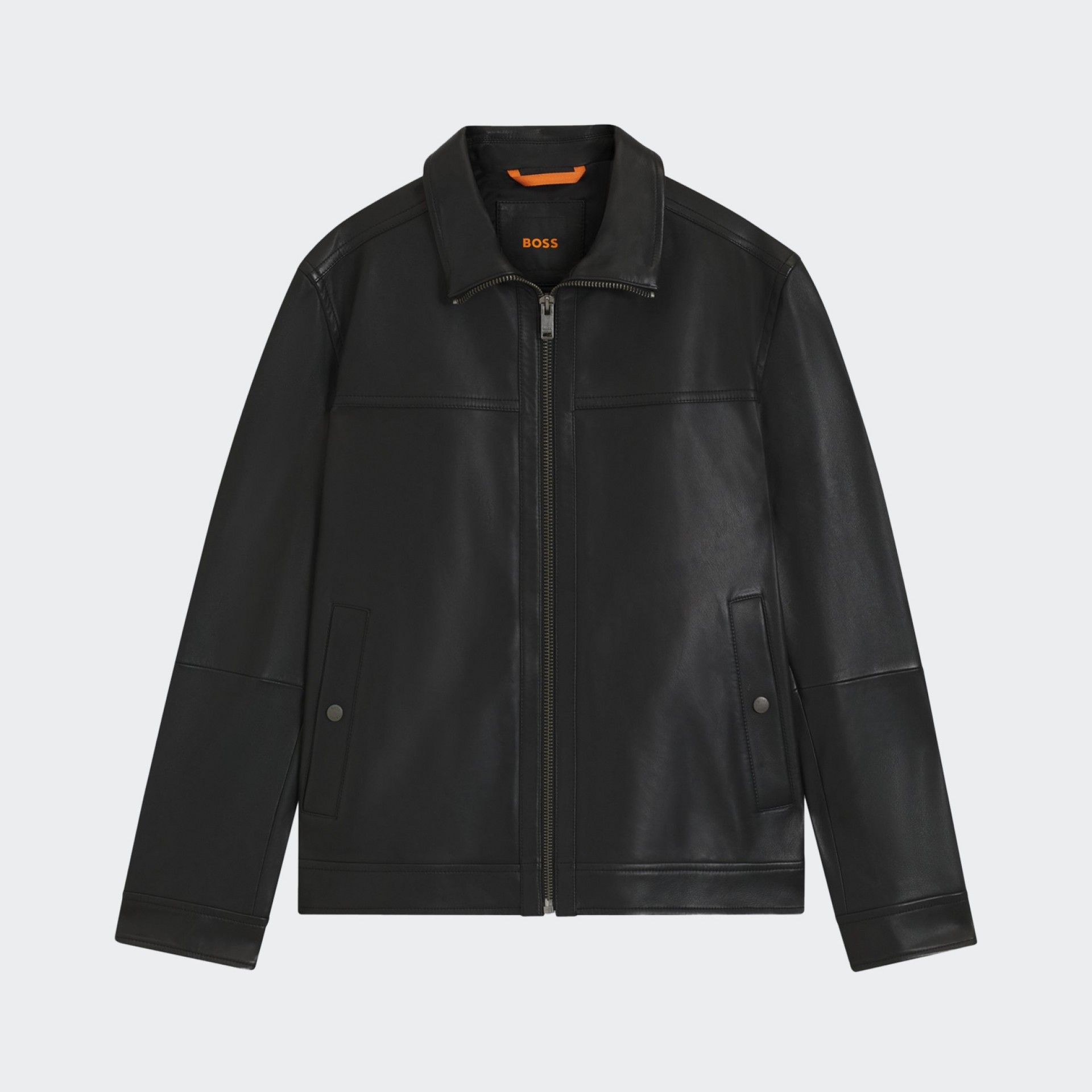 Chaqueta de piel Boss