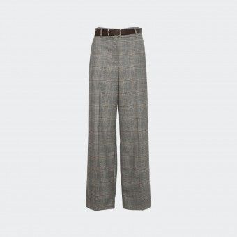 Pantalon  carreaux coupe large BSB
