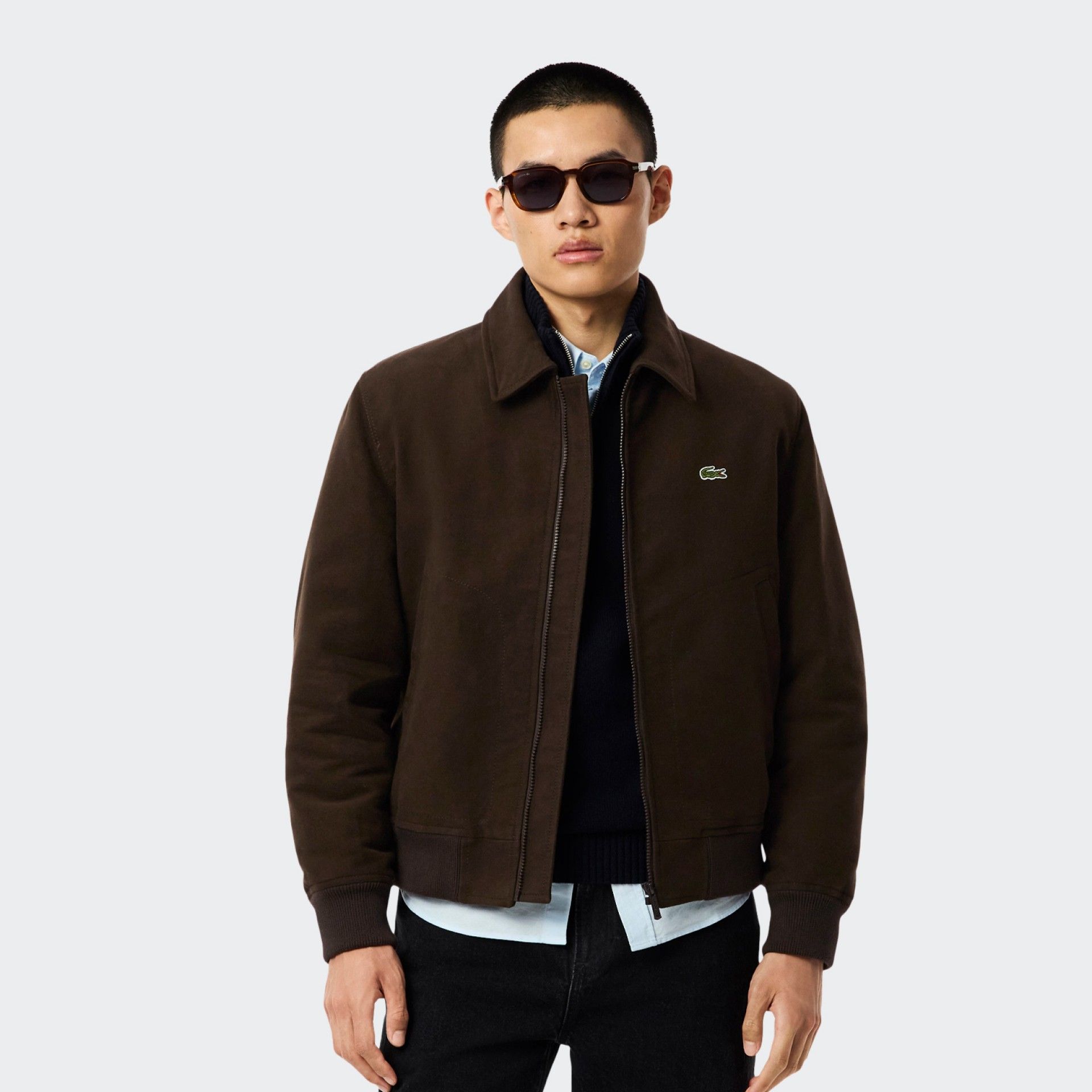 Veste Lacoste en moleskine