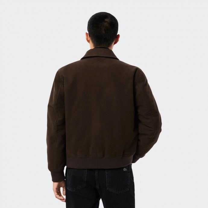 Chaqueta Lacoste de piel