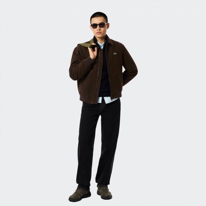 Chaqueta Lacoste de piel