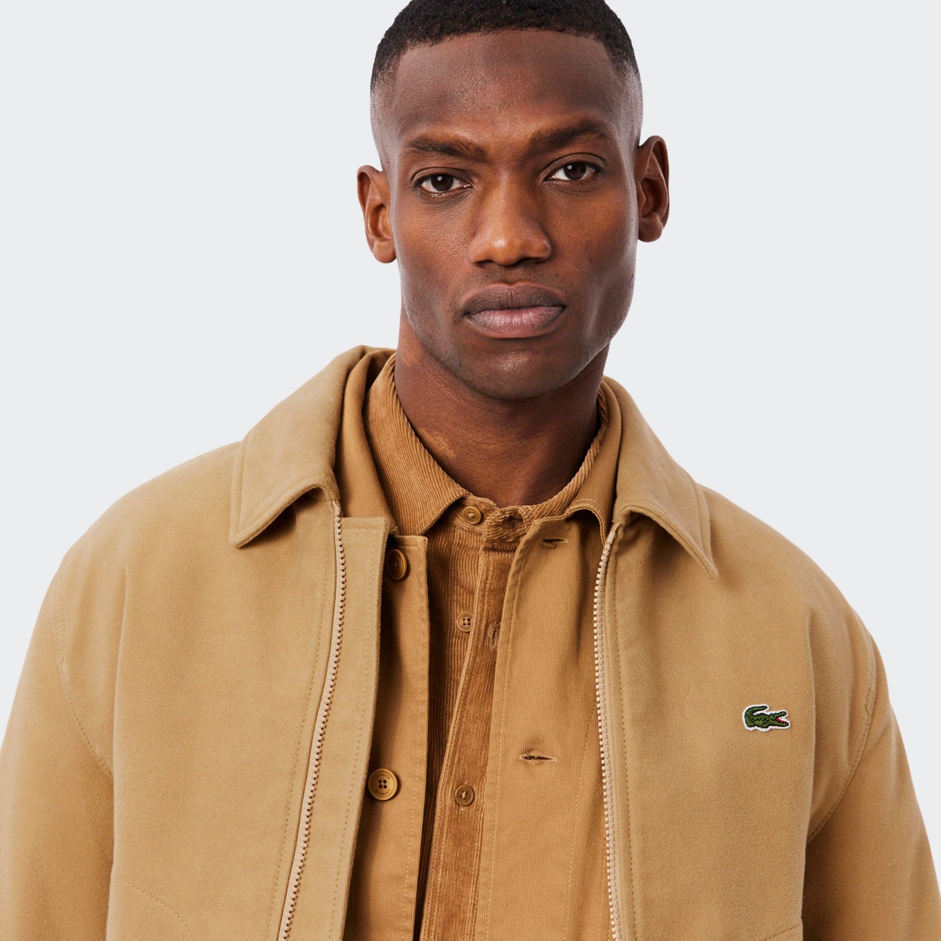 Veste Lacoste en moleskine