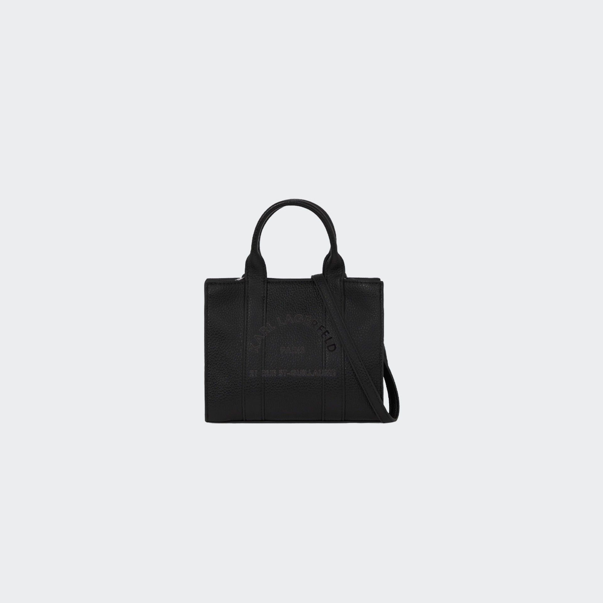 Mala Tiracolo Karl Lagerfeld Pebble Mini Square Tote