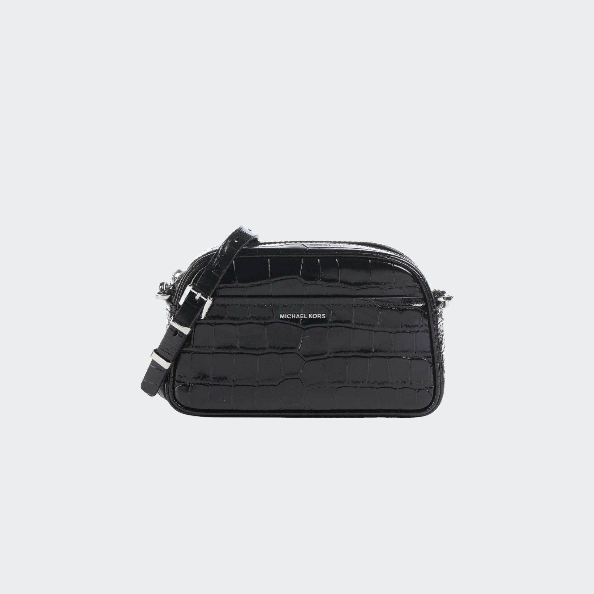 Bolso bandolera Jet Set de cocodrilo de Michael Kors