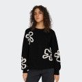 Suter de punto floral nicamente