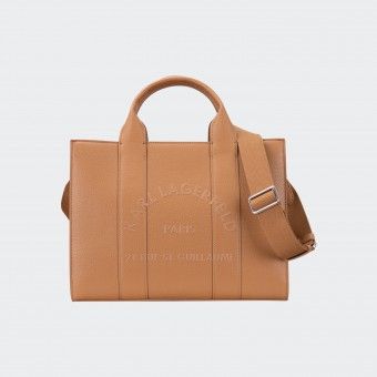Sac fourre-tout carr Karl Lagerfeld Pebble  bandoulire