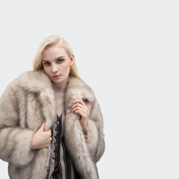 Goa Goa Faux Fur Coat