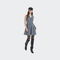 Vestido Tweed Elstico com Cinto Goa Goa