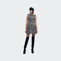 Vestido de L Tweed com Lantejolas