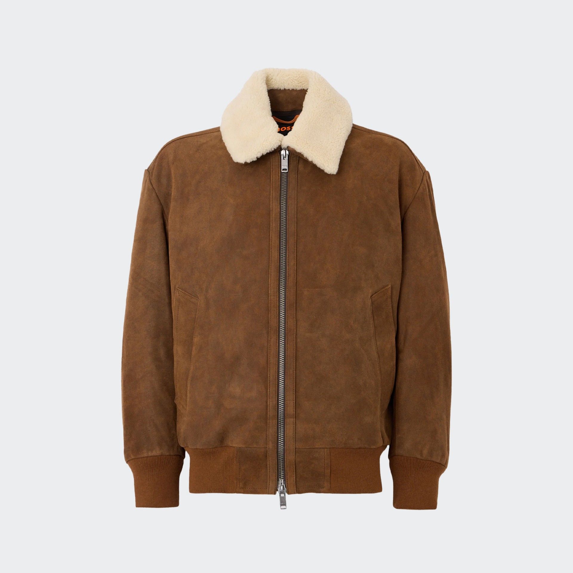 Chaqueta de piel Boss