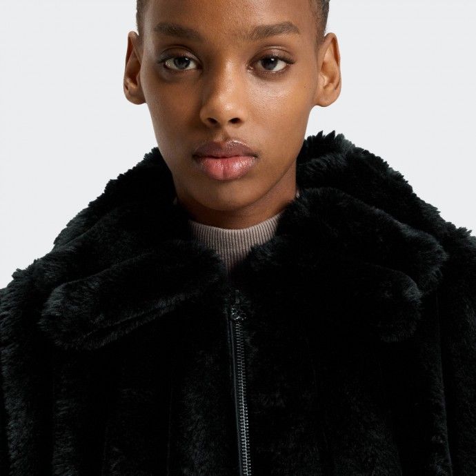 Hugo faux fur coat