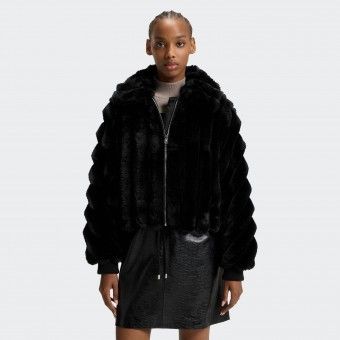 Manteau en fourrure synthtique Hugo