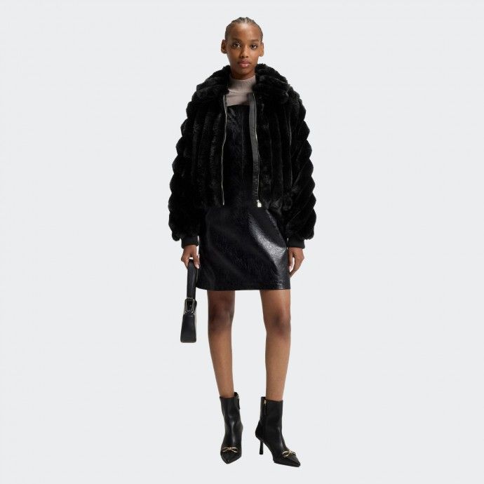 Hugo faux fur coat
