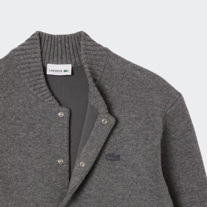 Blusão Bomber de Lã Lacoste