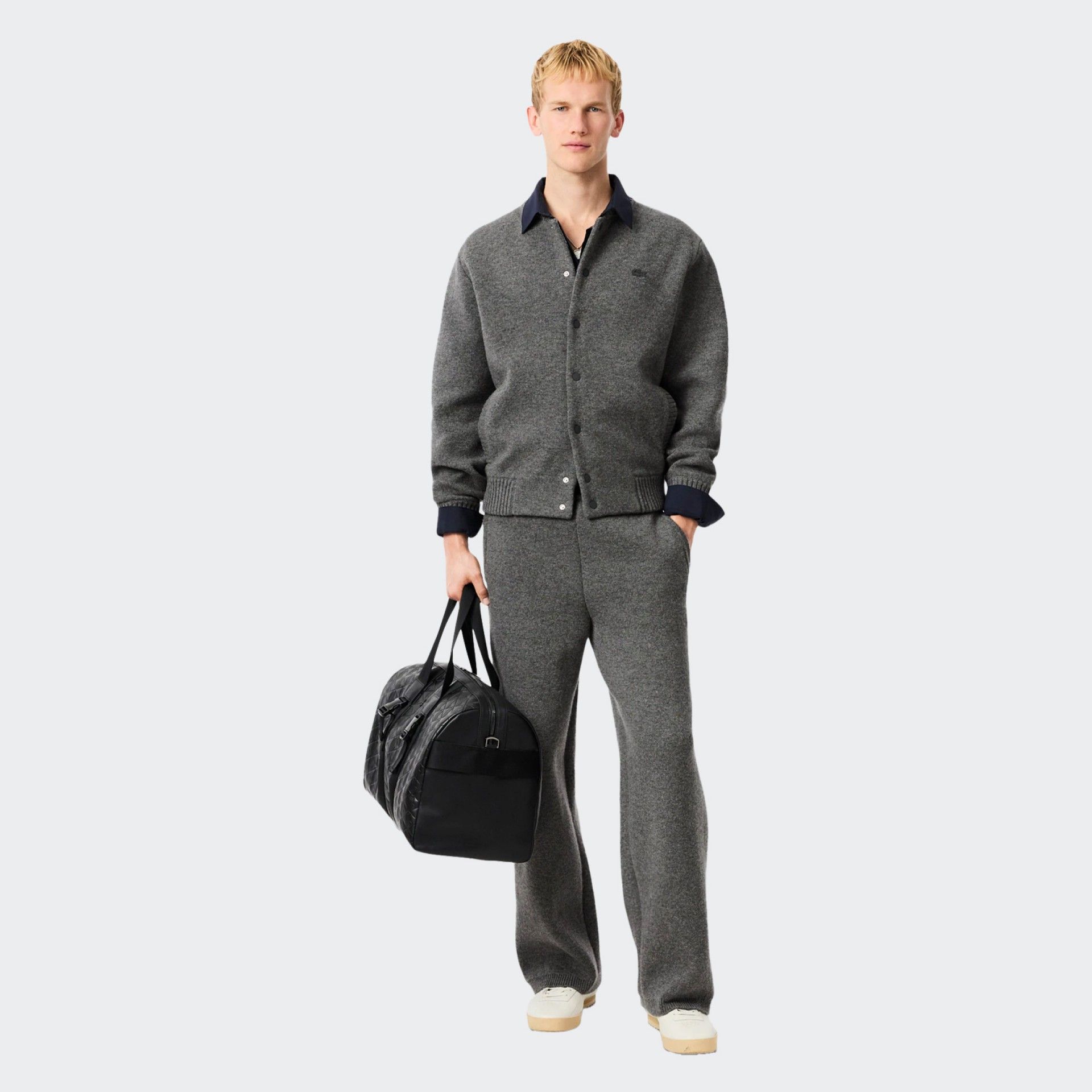 Chaqueta bomber de lana Lacoste