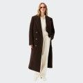 Lacoste Beige Oversized Flannel Polo Shirt