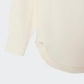 Lacoste Beige Oversized Flannel Polo Shirt