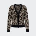 Cardigan en maille imprim animalier Only