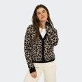 Cardigan en maille imprim animalier Only