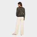 Cardigan en maille imprim animalier Only