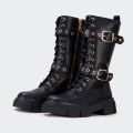 Relish High-Top Boots with Zipper