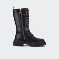 Relish High-Top Boots with Zipper