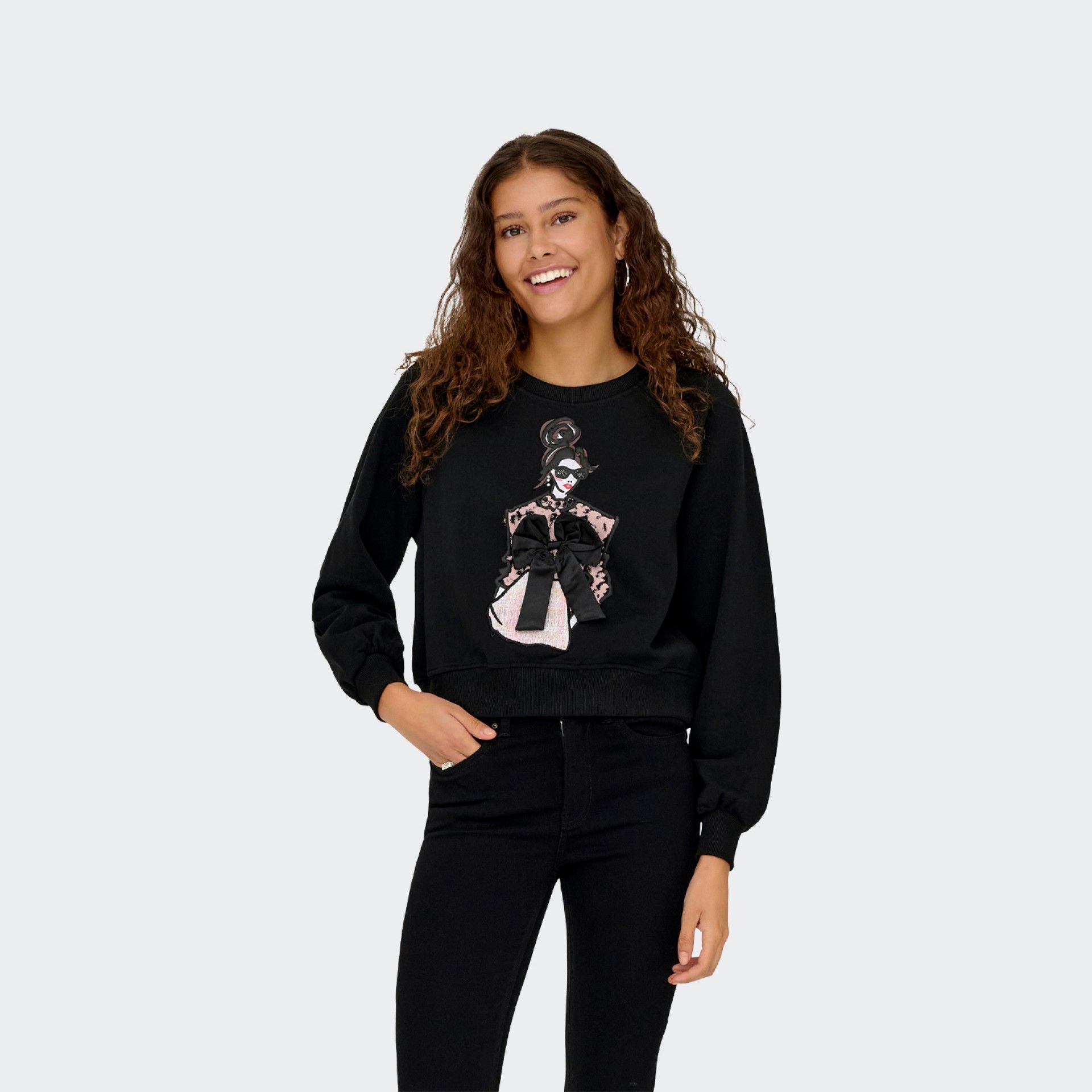 Sweatshirt ONLLABINET Only