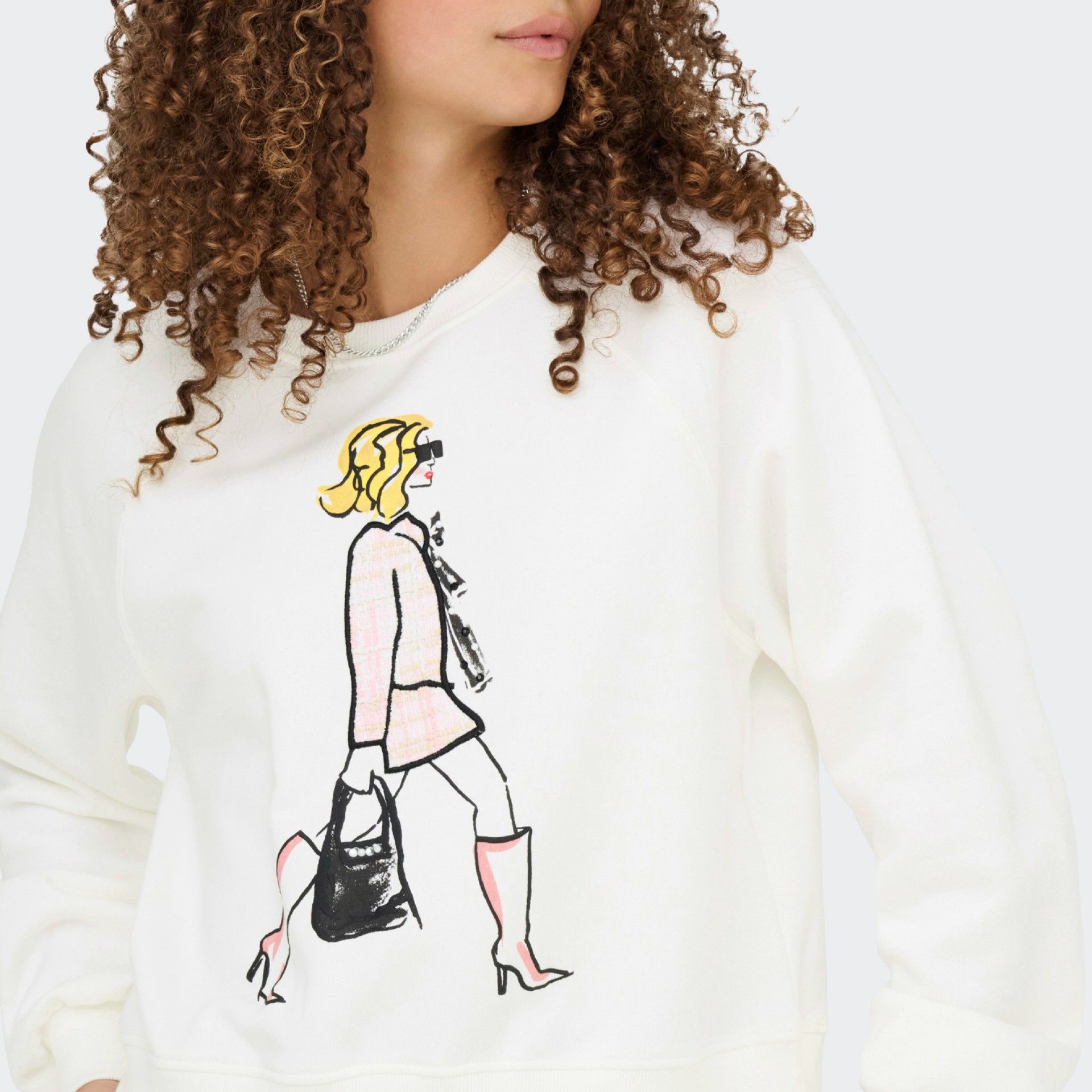 Sweatshirt ONLLABINET Only