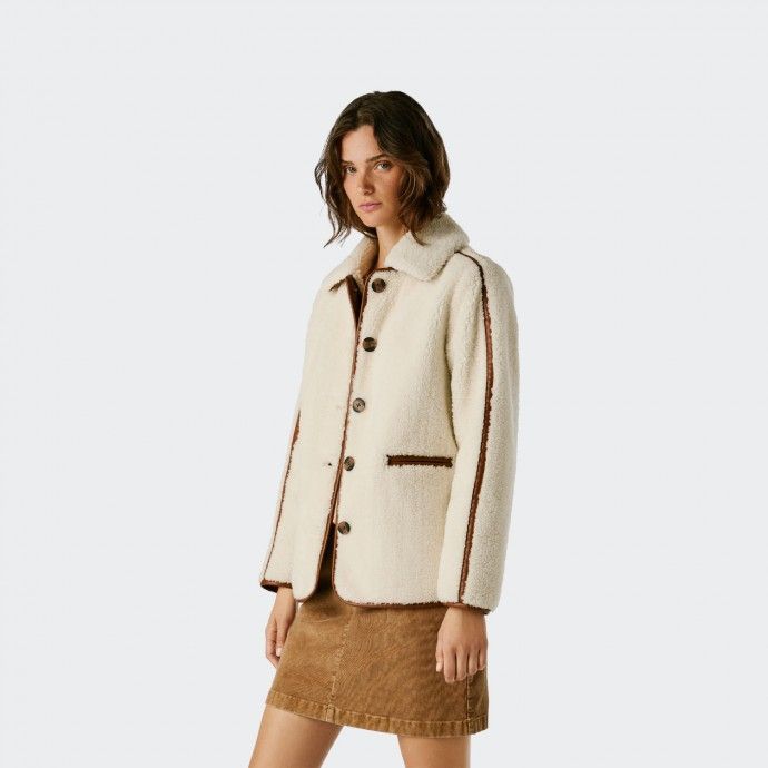Manteau en Peau de Mouton Pepe Jeans