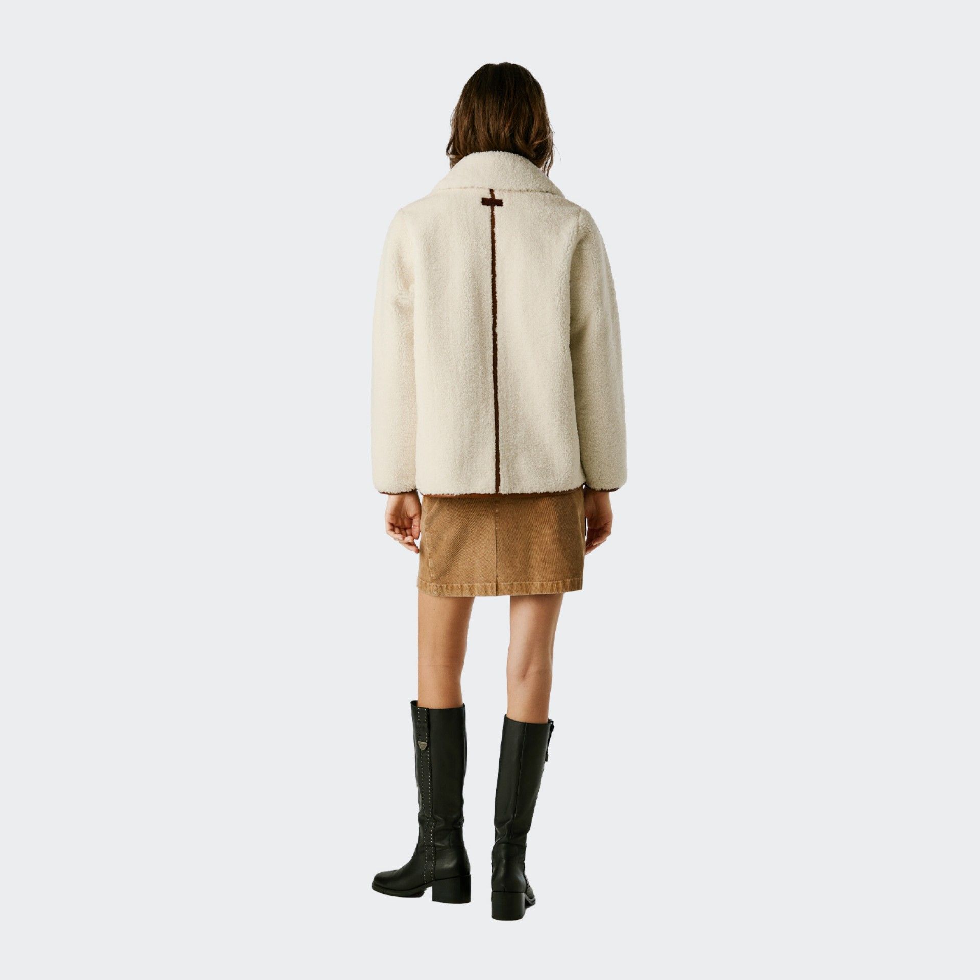 Pepe Jeans Shearling Jacket