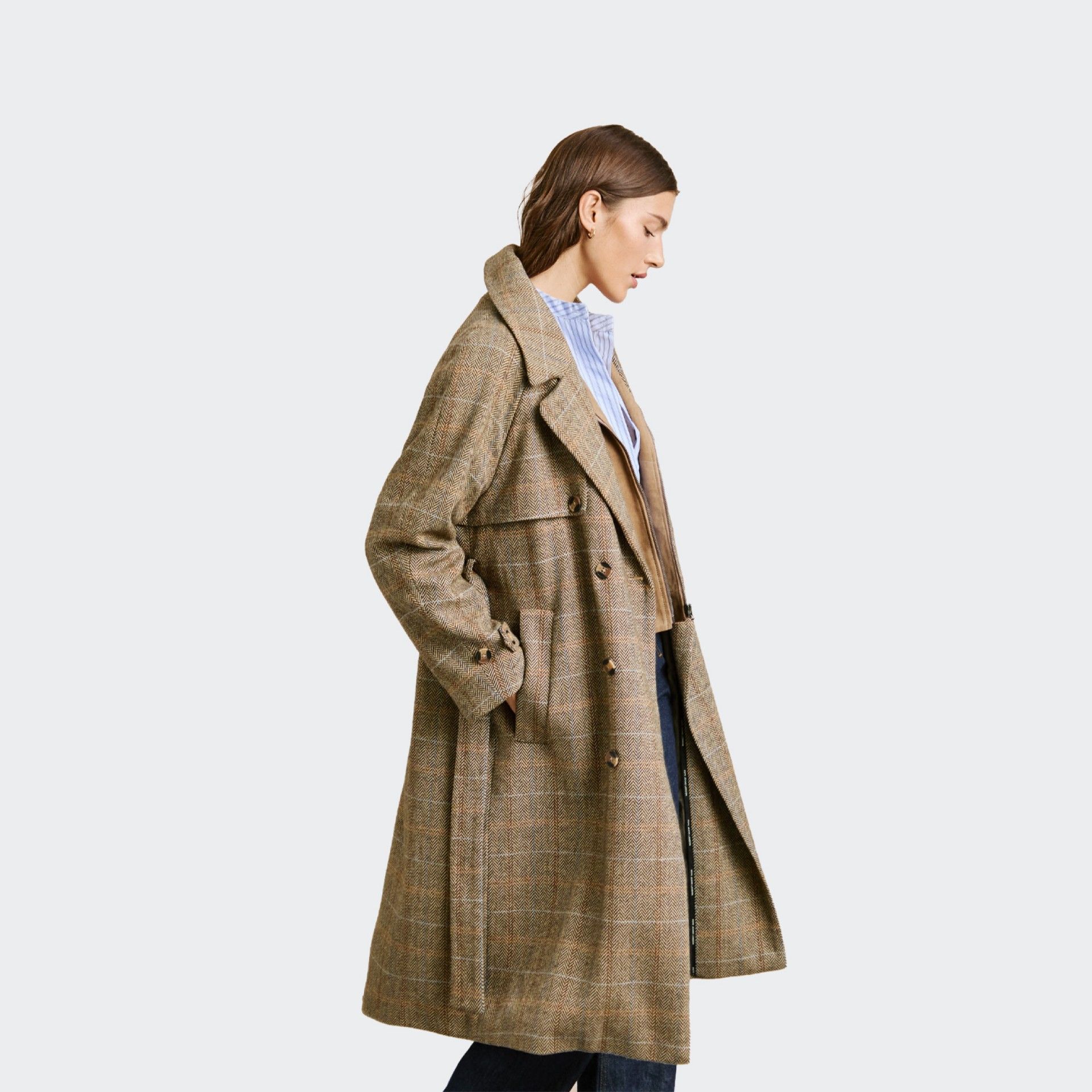 Gabardina de Espiga de Pescado Pepe Jeans