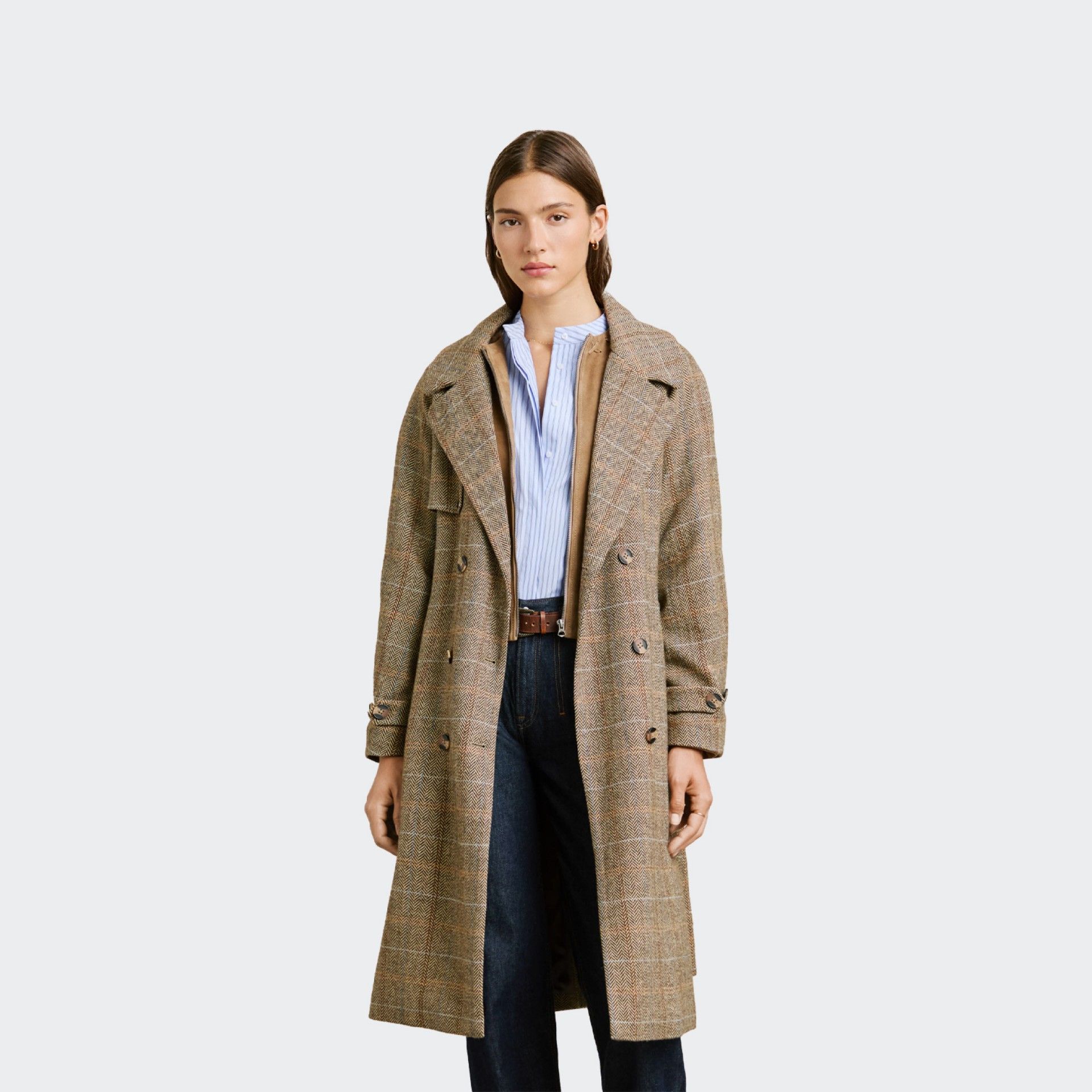 Gabardina de Espiga de Pescado Pepe Jeans