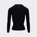 Camiseta acanalada Goa Goa con encaje de tul Camiseta acanalada Goa Goa con encaje de tul