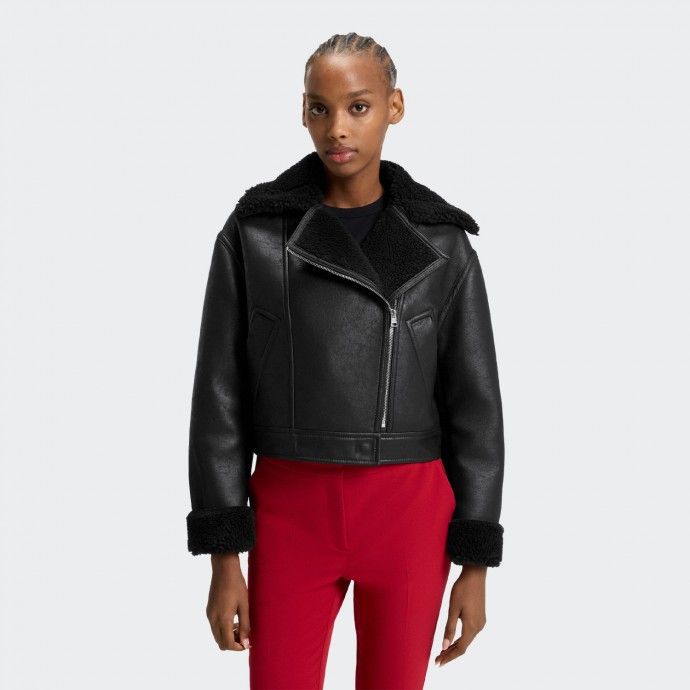 Hugo faux fur coat