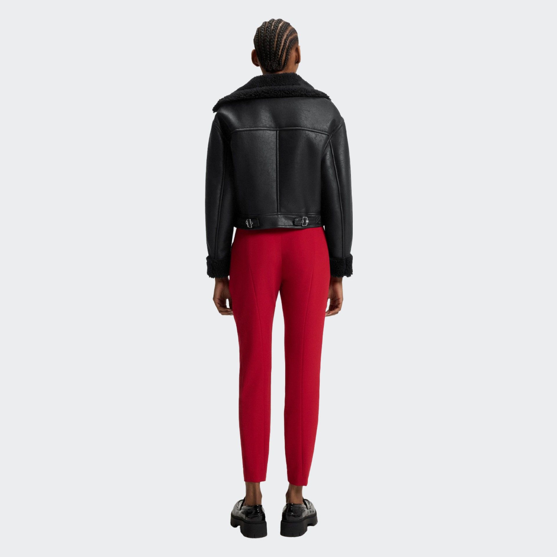 Chaqueta de piel sintética Hugo