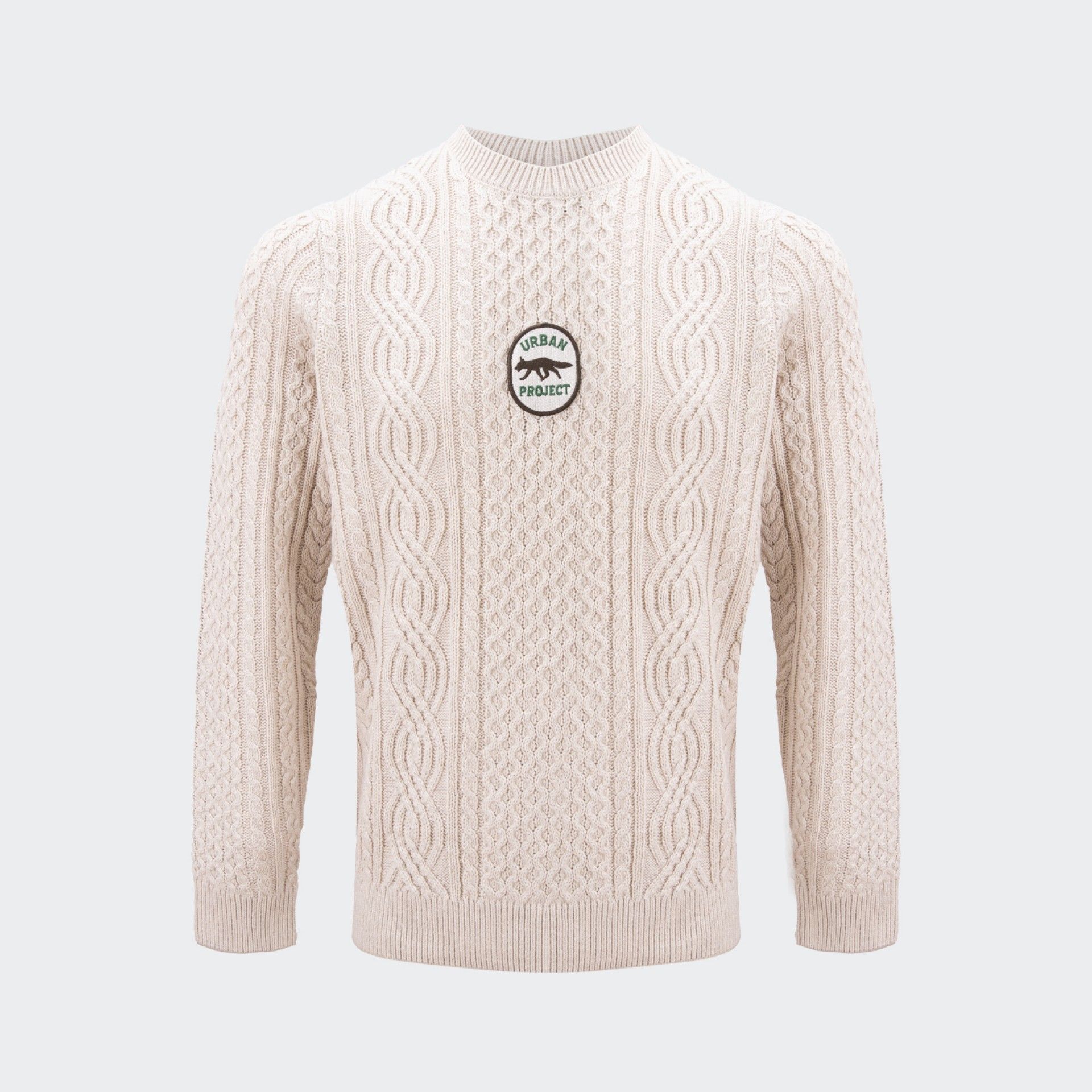 Urban Project Braided Knit Sweater