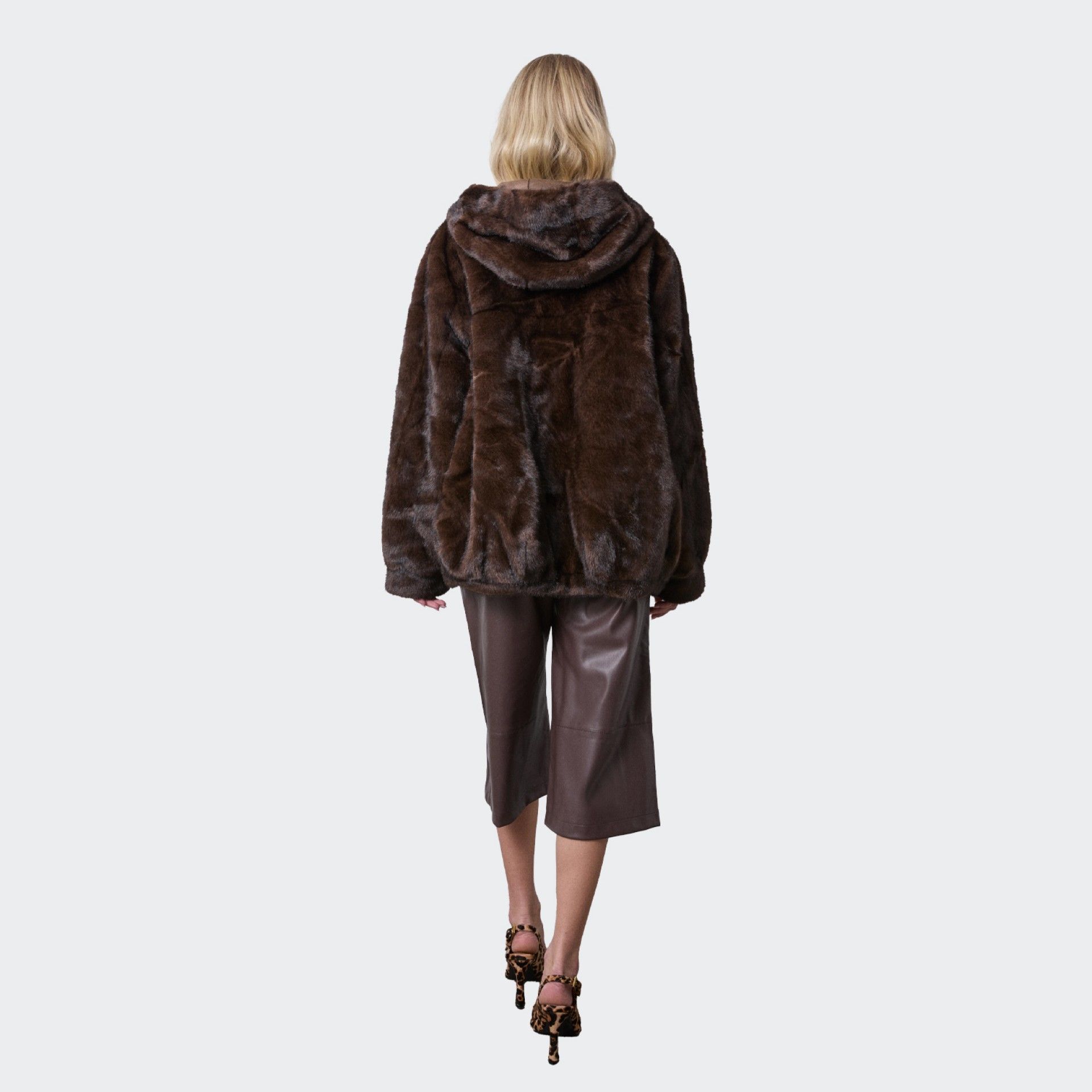 Chaqueta de cuero sintético BSB