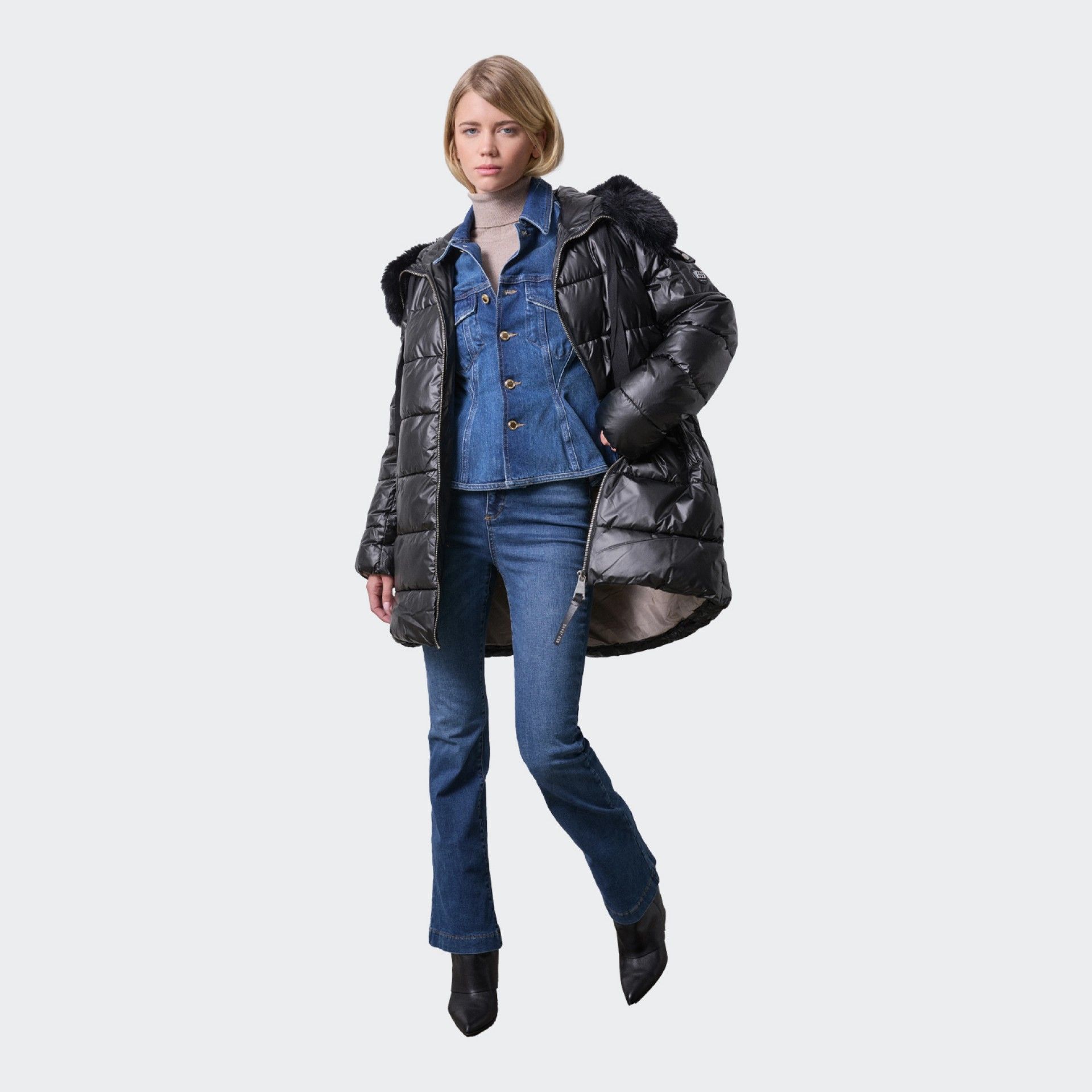 Long Padded Jacket BSB