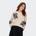 Floral Knit Sweater Only Floral Knit Sweater Only